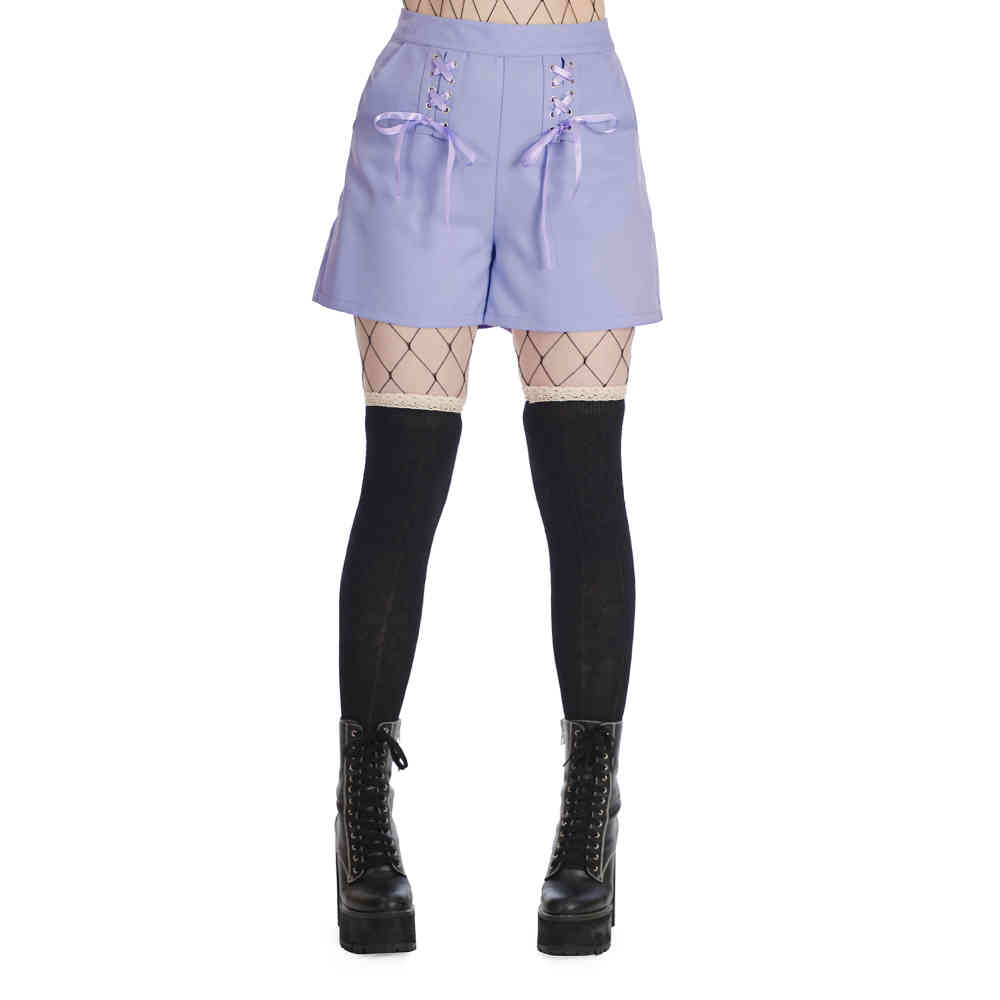 Banned - Shinobu Pantalon court - Violet pastel